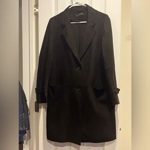 Zara suede peacoat